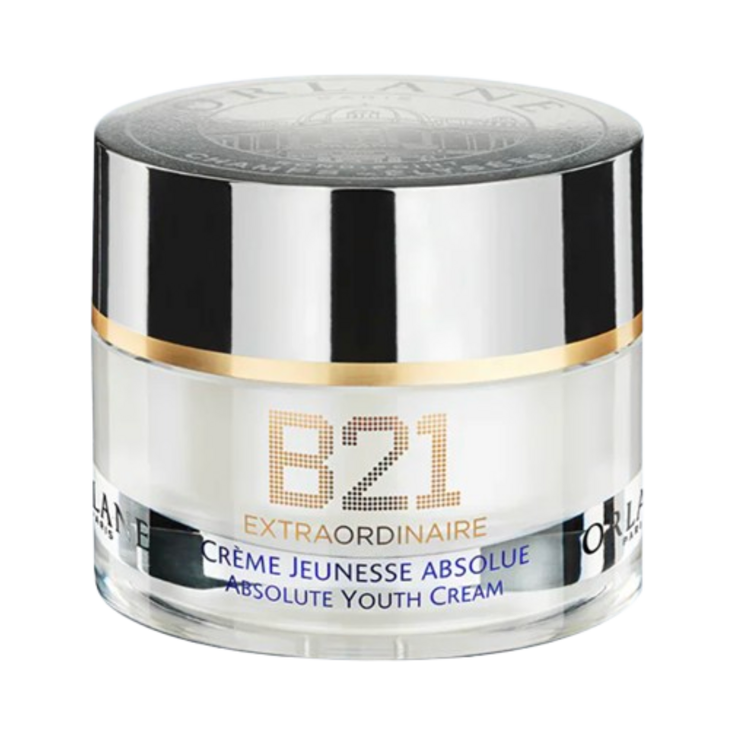 Orlane B21 Extraordinaire Absolute Youth Night Cream for face care. Targets fine lines, boosts skin firmness, and deeply moisturizes overnight.