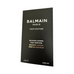 Gratis gåva Balmain Homme Hair Parfym prov i elegant svart förpackning, 3 ml storlek. Har stark doft av bergamott och träig sandelträ.