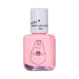 Barbapapa Nail Polish - Kids Nail Polish in soft pink by Manucurist, 8 ml bottle with cute character design for safe, colorful nail fun.