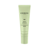 Codex Bia Cleansing Oil 2.0 in a 30ml tube, a gentle oil-to-milk face wash cleanser for dry or sensitive skin. Ideal for removing makeup and impurities.