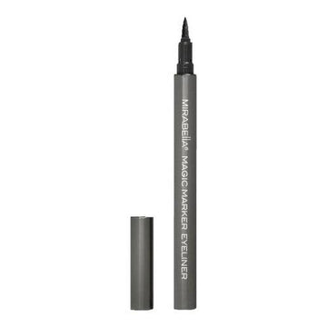 Mirabella Eyeliner - Black Eyeliner with brush tip for precise application. Long-lasting formula ideal for bold eye makeup looks.