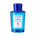 Luxury women's perfume Acqua Di Parma Blu Mediterraneo Fico Di Amalfi EDT featuring citrus and pepper notes in a sleek blue glass bottle.