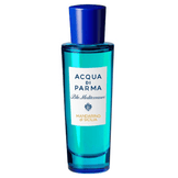 Acqua Di Parma Blu Mediterraneo Mandarino Di Sicilia men's fragrance in a sleek blue bottle. A citrus-infused EDT perfect for summer freshness.