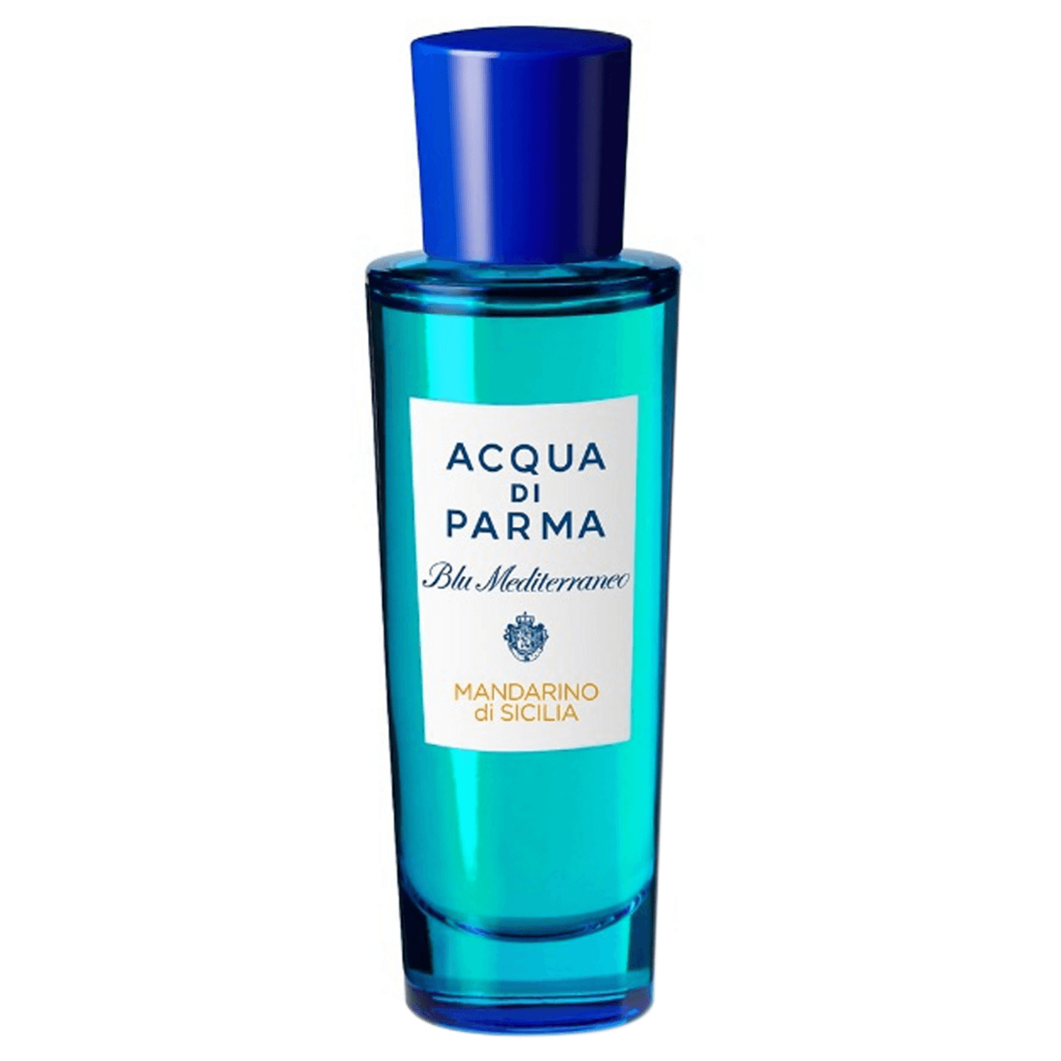 Acqua Di Parma Blu Mediterraneo Mandarino Di Sicilia men's fragrance in a sleek blue bottle. A citrus-infused EDT perfect for summer freshness.