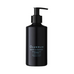 Olverum Body Cleanser in sleek black pump bottle, a luxury beauty product for skincare with natural essential oils. Ideal for body wash routines.