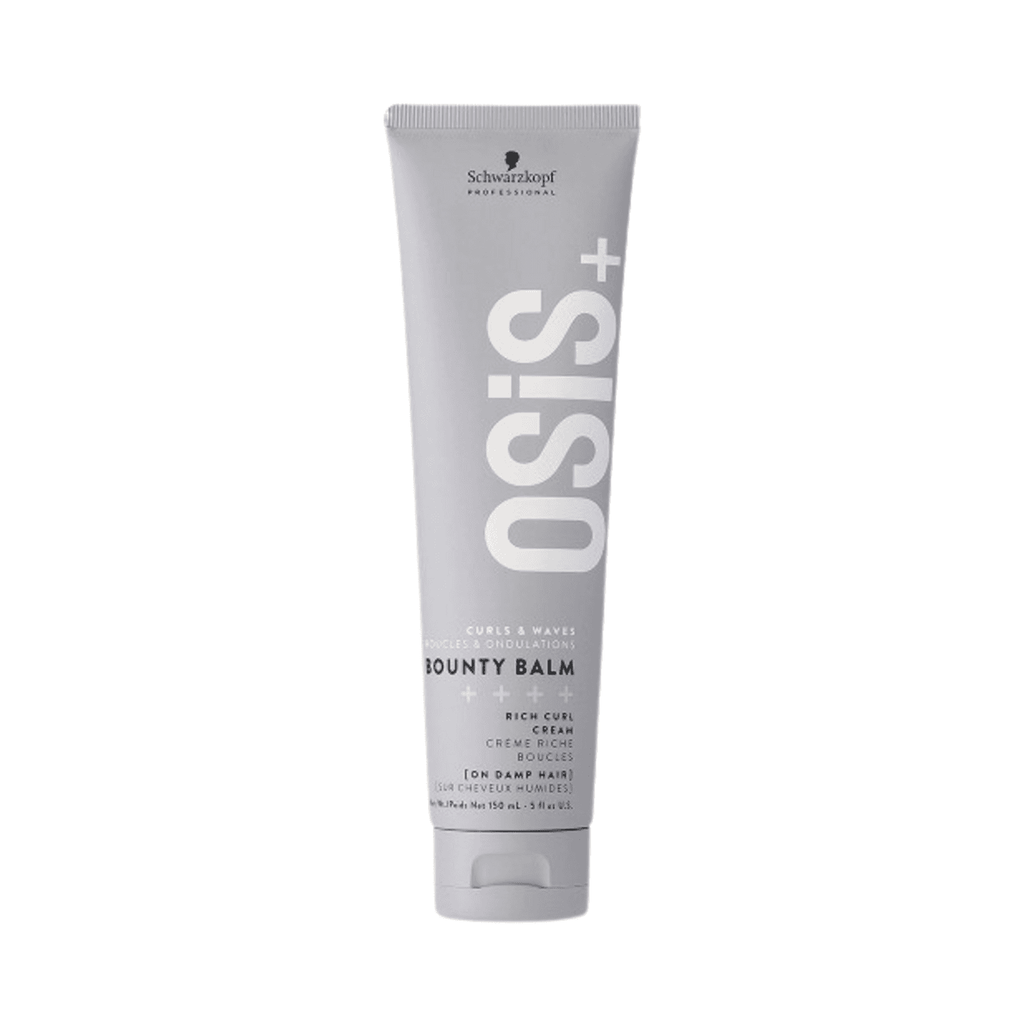 OSiS+ Bounty Balm Rich Curl Cream Hair Treatment in 150 ml tube for frizz control and defined curls, available at eSkinStore.