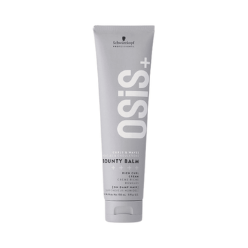 OSiS+ Bounty Balm Rich Curl Cream Hair Treatment in 150 ml tube for frizz control and defined curls, available at eSkinStore.