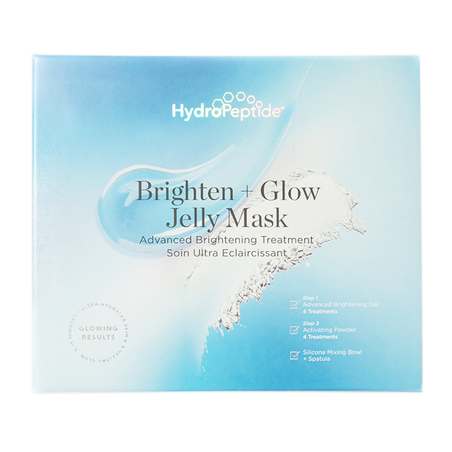 HydroPeptide Brighten and Glow Jelly Mask Advanced Brightening Treatment