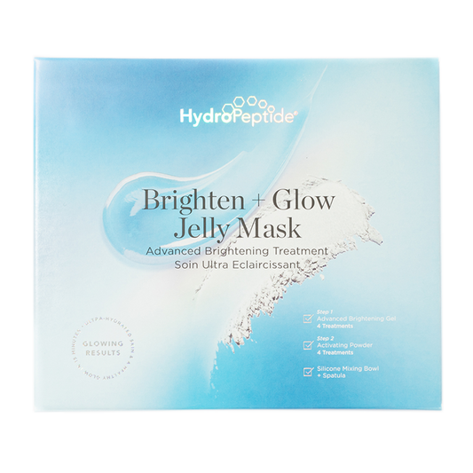 HydroPeptide Brighten and Glow Jelly Mask Traitement éclaircissant avancé