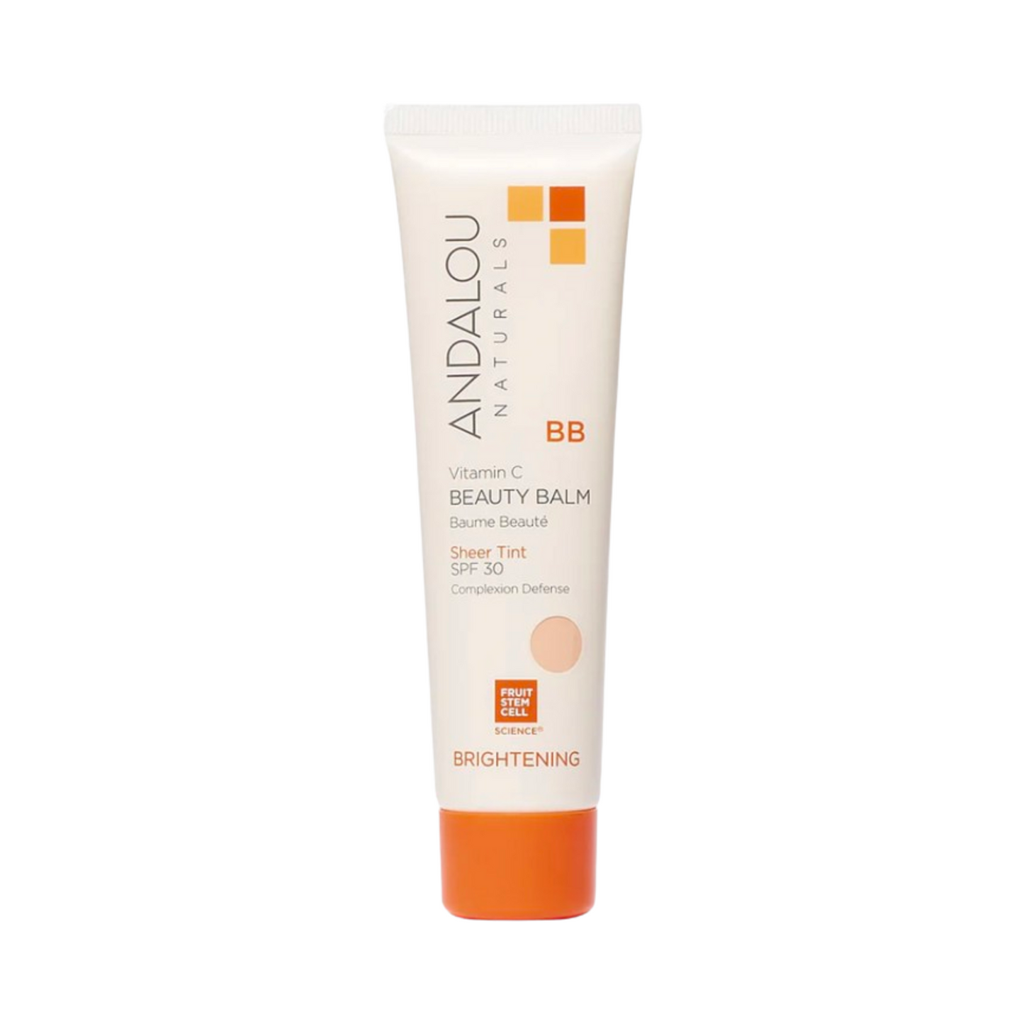 Andalou Naturals Brightening Vitamin C BB Beauty Balm Sheer Tint SPF 30