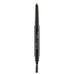 Bodyography Brow Assist - Taupe dual-ended brow enhancer featuring a retractable pencil and spoolie brush for shaping and blending eyebrows effortlessly.