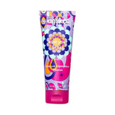Amika Bust Your Brass Intense Repair Mask 100 ml tube with vibrant floral packaging for blonde hair hydration and toning treatment.