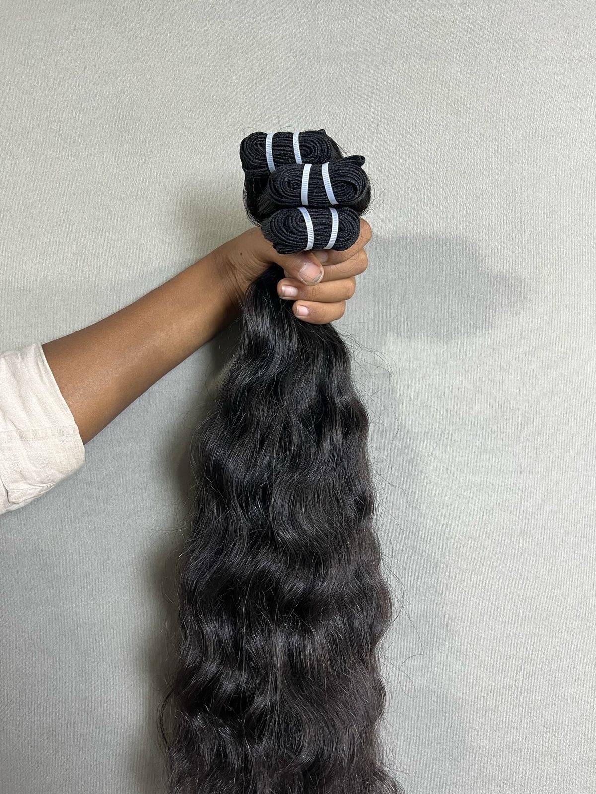 3 Bundle Deal - Indian Raw Curly Human Hair-Save 10%