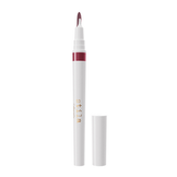 Stila Calligraphy Lip Stain in coral orange with precision applicator for defined lips. Lightweight lipstick with vibrant color.