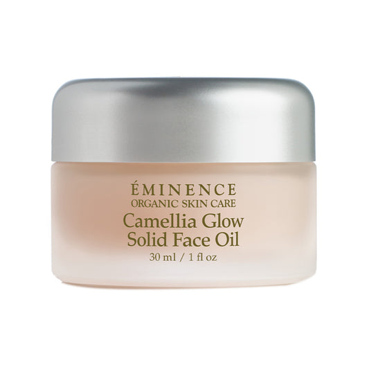 Huile solide pour le visage Camellia Glow d'Eminence Organics