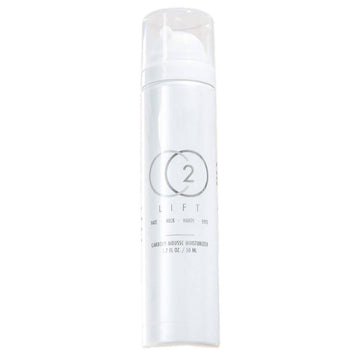 CO2Lift Carboxy Mousse Moisturizer - Hydration Solution in a sleek 50ml white pump bottle for face, neck, hands, and eyes. Ideal for dry skin care.