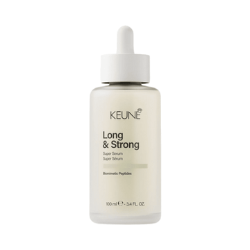 Keune Care Long and Strong Super Serum bottle for hair treatment