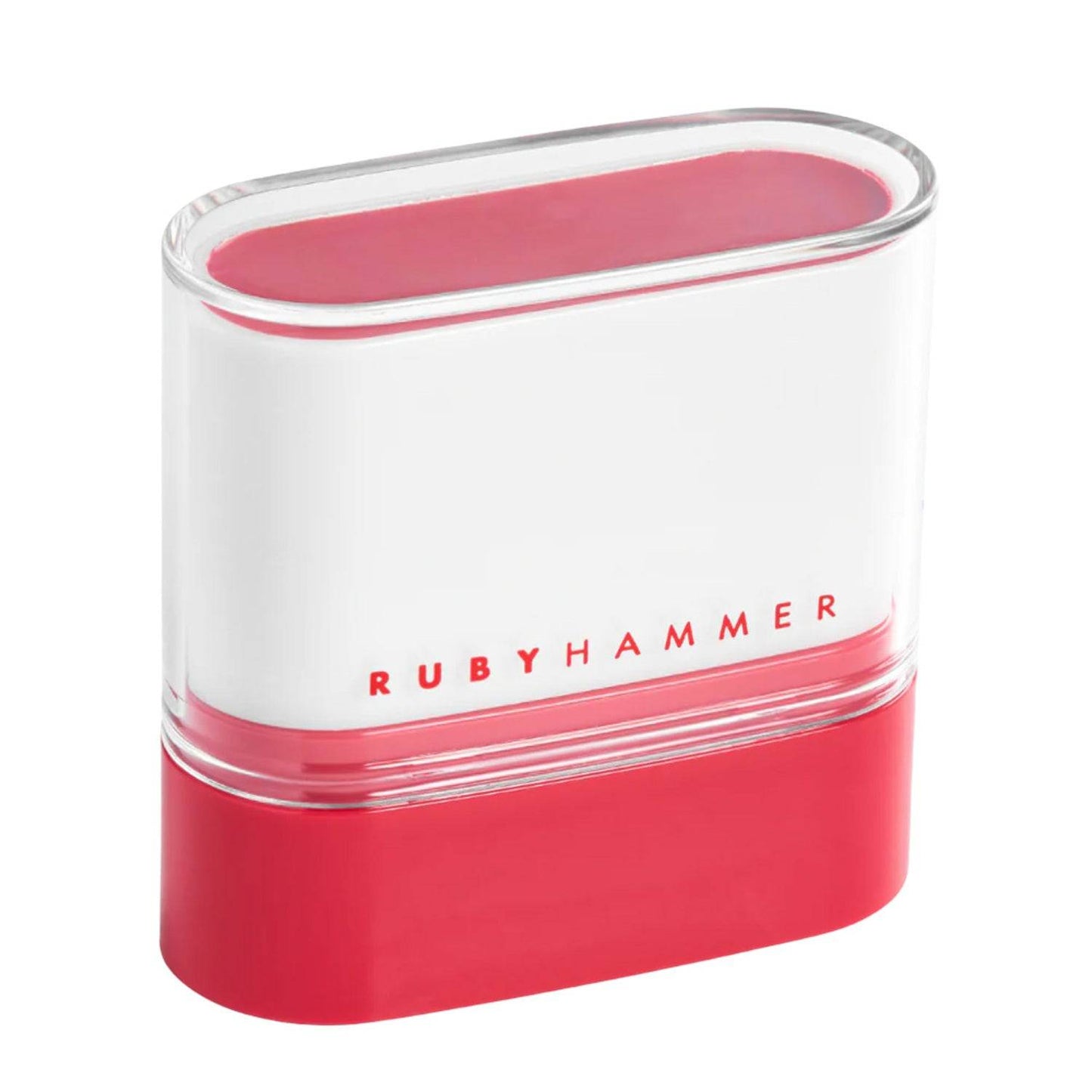 Ruby Hammer Cheek Colour in soft nude pink, a Korean-formulated cream blush offering a natural finish and hydrating wear for diverse complexions.