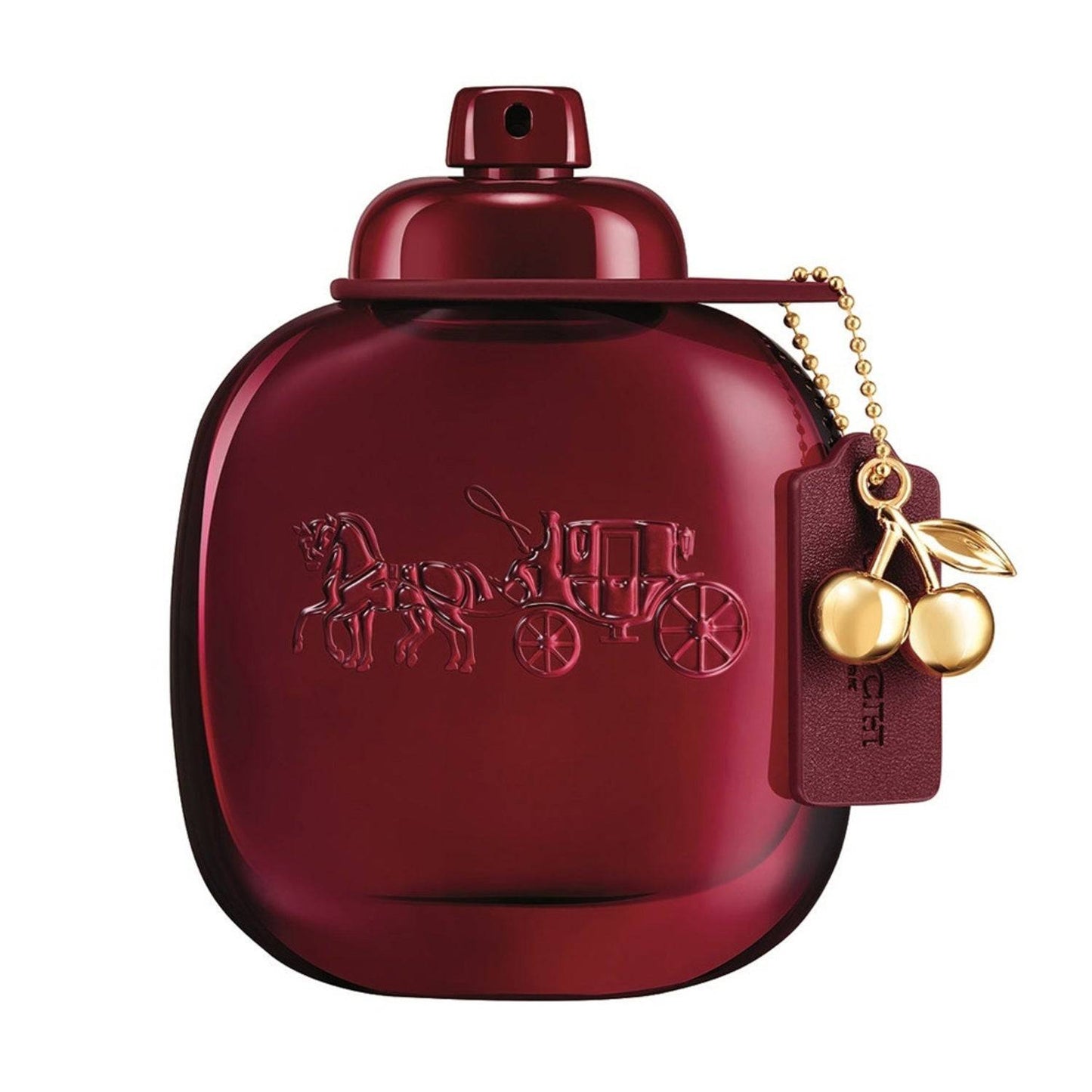 Coach Cherry Parfum bottle with cherry charm