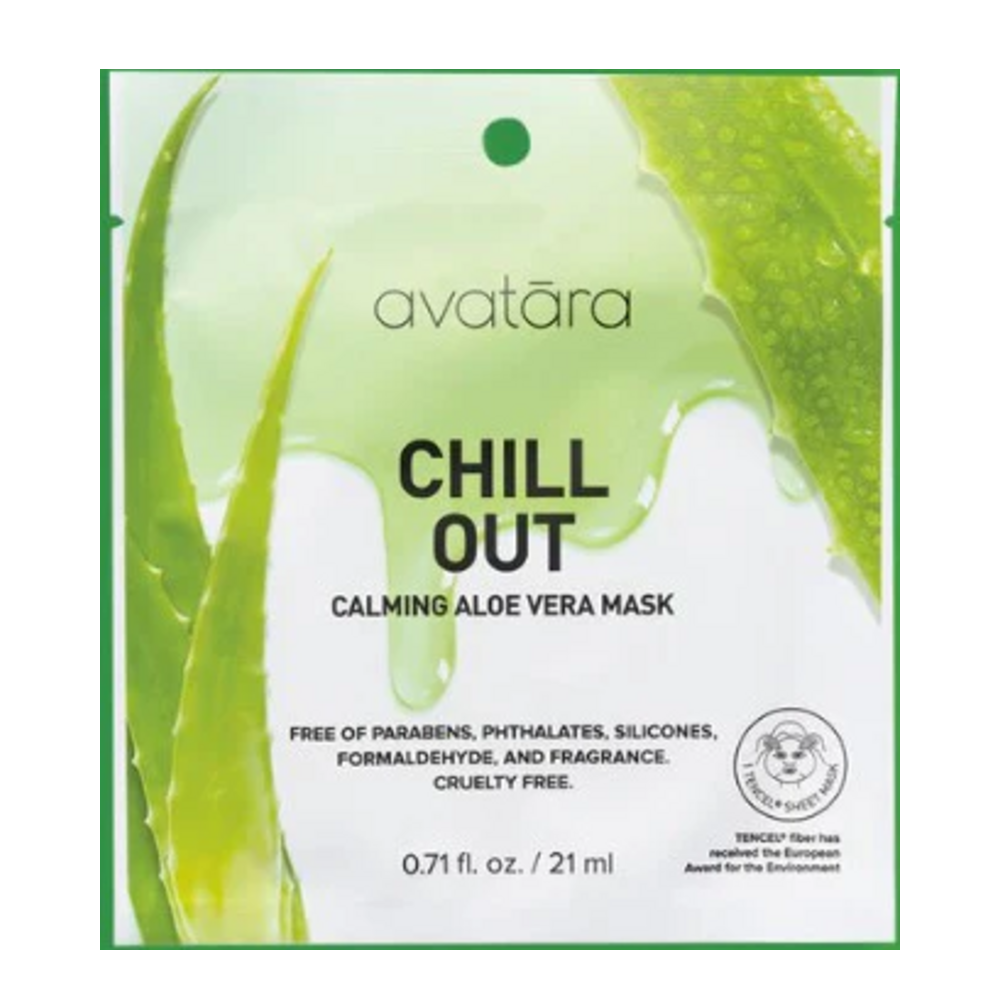 Avatara Chill Out Calming Aloe Vera Face Mask