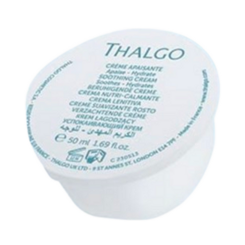Thalgo Cica Marine Soothing Cream - Marine Cream in compact 50ml jar. Ideal for calming redness and moisturizing face and neck areas.