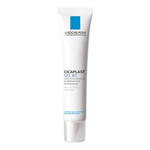 La Roche-Posay Cicaplast Gel B5 body care treatment, ideal for soothing itchy, fragile skin after cosmetic procedures or irritation.