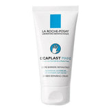La Roche Posay Cicaplast Mains Cream for skin repair in a white 50ml tube. Quick-absorbing, non-sticky hand cream with niacinamide and shea butter.