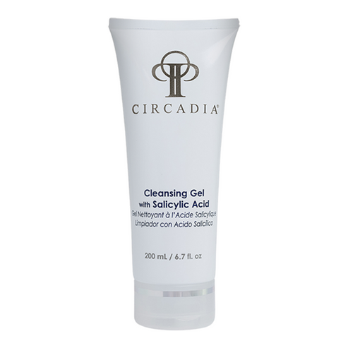 Buy Circadia Cleansing Gel with Salicylic Acid - eSkinStore.com. 200ml face wash cleanser in a sleek white tube for deep pore cleansing and exfoliation.