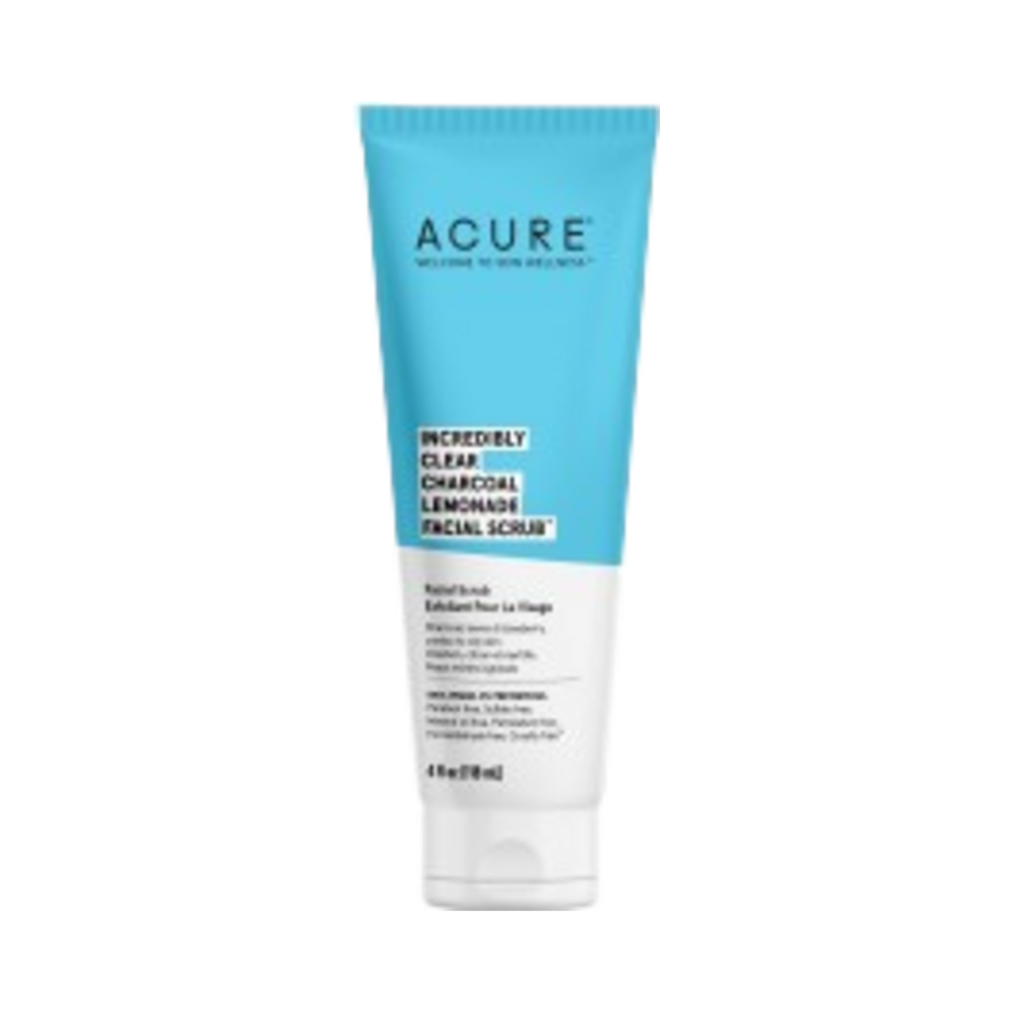 Acure Clear Charcoal Facial Scrub