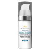 SkinCeuticals Clear Daily Soothing UV Defense Cream SPF 50 with transparent finish, ideal for sensitive skin and daily sun protection.