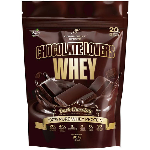 Confident Sports CHOCOLATE LOVERS WHEY, 2lb