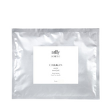 Nelly Devuyst Collagen Mask - Aging Skin Solution in sleek silver pouch, designed to enhance skin firmness and reduce dark spots.