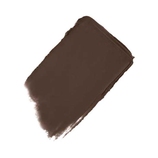Swatch of Jane Iredale Eye Shadow Stick i fylligt brunt, som visar upp sin krämiga konsistens och smidiga, blandbara finish för ögonmakeup.