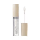 Jane Iredale Colorluxe High Impact Lip Glaze in Crystal with clear glossy finish and beige cap, ideal for adding shine and volume to lips.