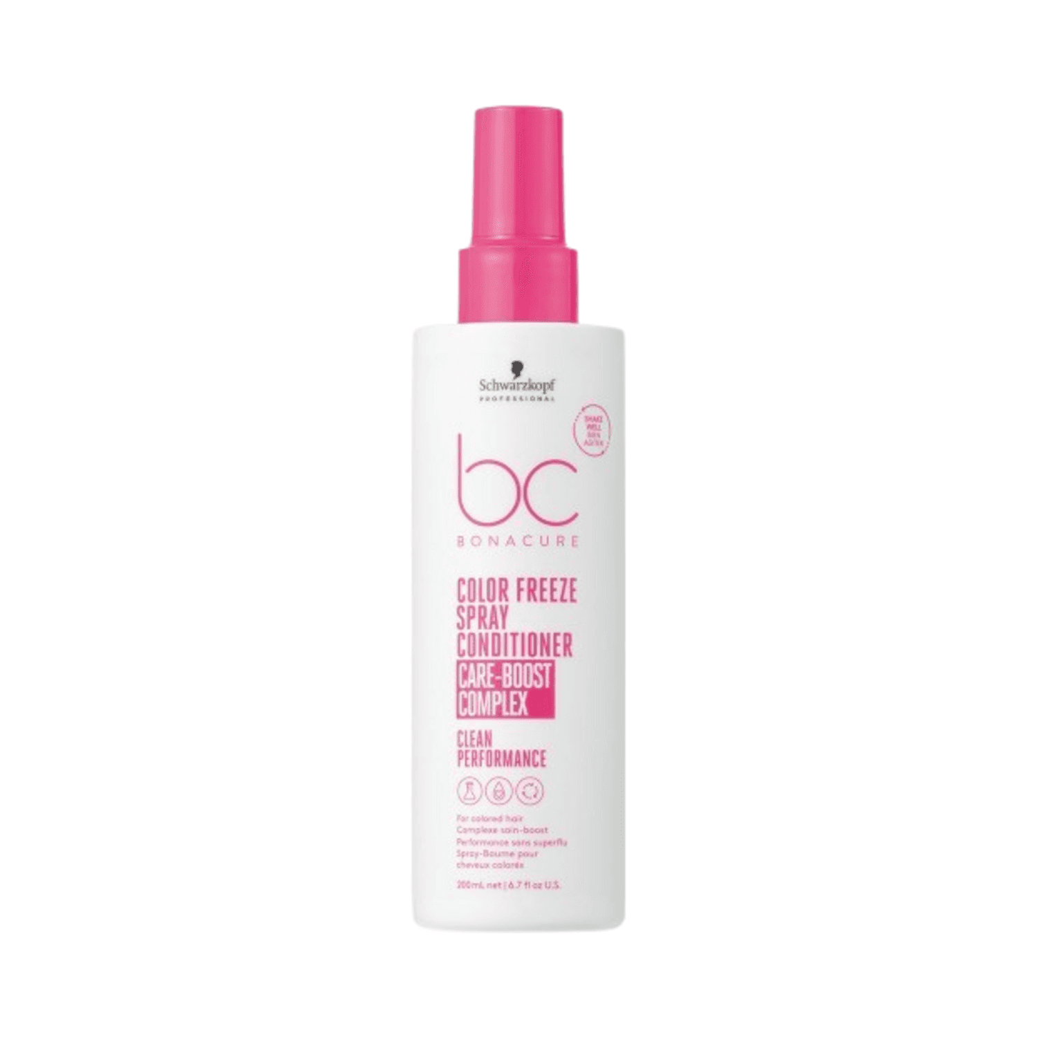 Bonacure Color Freeze Spray Conditioner Hair Conditioner from eSkinStore in a 200 ml bottle, ideal for color-treated hair care and shine protection.