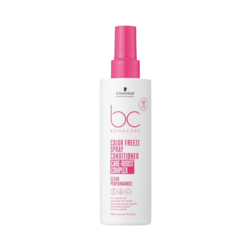 Bonacure Color Freeze Spray Conditioner Hair Conditioner from eSkinStore in a 200 ml bottle, ideal for color-treated hair care and shine protection.