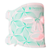 Masque de soin Omnilux avec motif floral et lumières LED vertes