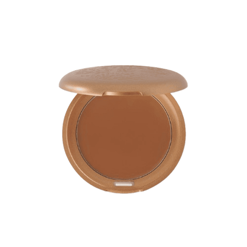 Stila Convertible Color - Lip and Cheek Cream in warm brown tone. Versatile face makeup for natural blush and lip color with beeswax formula.