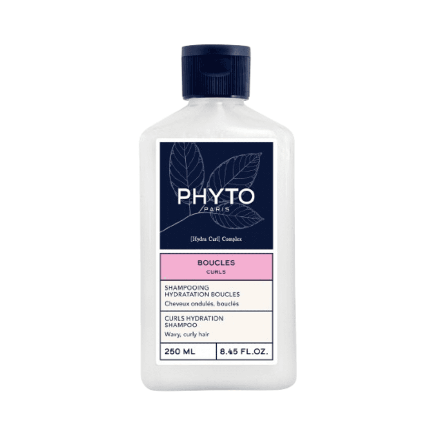 Phyto Curls Hydration Shampoo - Best Phyto Curls Shampoo in 250ml bottle for wavy and curly hair. Gently cleanses and hydrates dry curls.