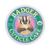 Removedor e tratamento de esmalte orgânico certificado Badger Balms Cuticle Care em lata de 21g, ideal para nutrir e proteger as cutículas naturalmente.