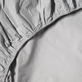 Essential Organic Percale Collection Fitted Sheet