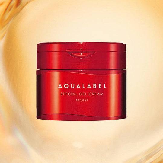 Shiseido Aqua Label Special Gel Cream Moist 90g - Red - New Version