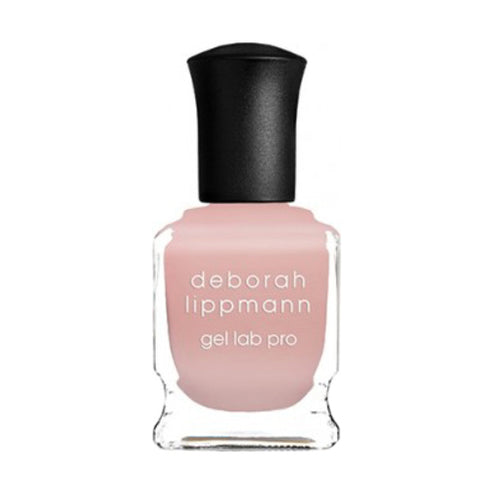 Deborah Lippmann Gel Lab Pro Nail Lacquer in soft nude pink, 15ml bottle with black cap. Buy Deborah Lippmann Gel Lab Pro Nail Lacquer 15ml at eSkinCareStore.
