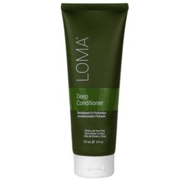 Loma Organics Deep Conditioner - Hair Treatment with Aloe Vera, Coconut Oil, and Keratin for damaged hair repair and hydration.