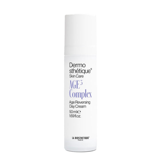 La Biosthetique Dermosthetique AGE3 Age Complex Reversing Day Cream i 50 ml flaske til revitalisering af huden og anti-aging pleje. Ideel til daglig ansigtsfugtning.