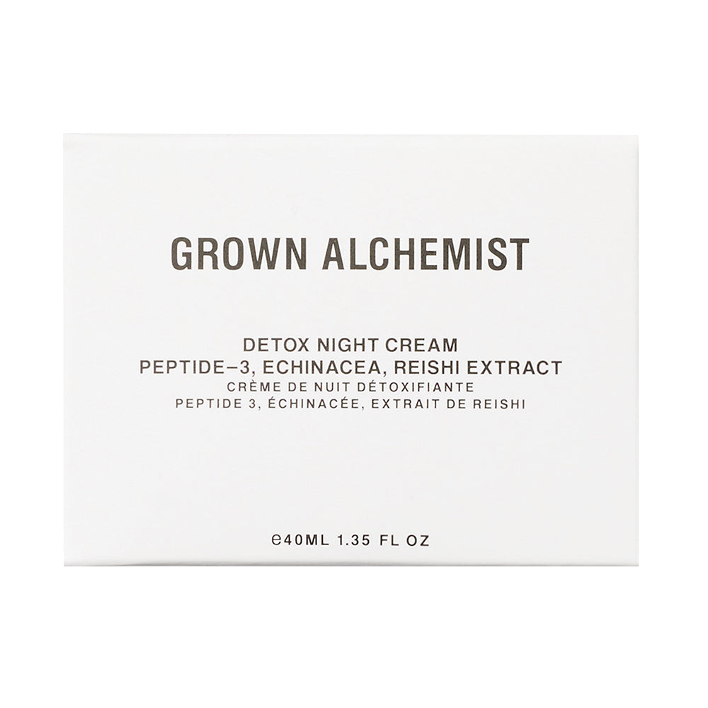 Grown Alchemist Detox Night Cream - Peptide-3 Echinacea Reishi Extract