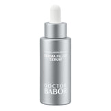 Doctor Babor Derma Filler Serum with 7% collagen-peptide in metallic packaging. Premium face treatment for all skin types in skin care routine.