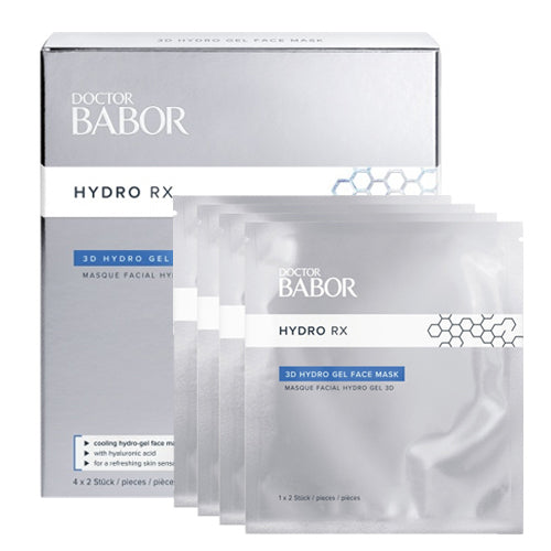 Babor Doctor Babor Hydro RX 3D Hydro Gel Masque pour le visage (paquet de 4)