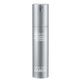 Doctor Babor Hydro Gel Cream in sleek silver pump bottle, ideal for 24h hydration and plumping skin. Premium face cream for deep moisturization.
