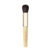 Scuab cruinneachán Jane Iredale le guairí bog cruinn agus hanla adhmaid, atá oiriúnach chun bronzers agus púdair shimmer a chur ar aghaidh agus súile.